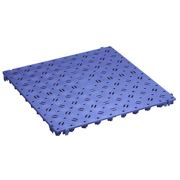 Kunststoff-Bodenrost Polyethylen 500 x 500 mm stabil VE 20 Stk blau. Clippy GmbH 73157549-0