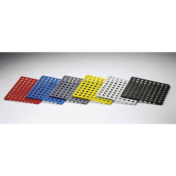 Kunststoff-Bodenrost Polyethylen 500 x 500 mm stabil VE 20 Stk blau. Clippy GmbH 73157549-1