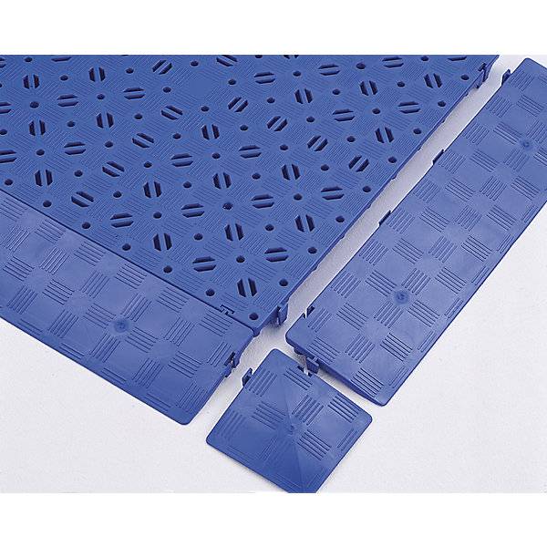 Kunststoff-Bodenrost Polyethylen 500 x 500 mm stabil VE 20 Stk blau. Clippy GmbH 73157549-2