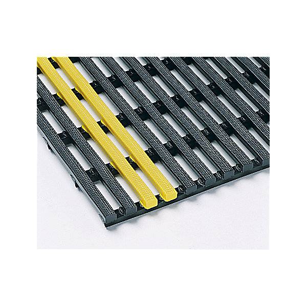 Anti-Rutschmatte Recycling-PVC 10 m Rolle Breite 1000 mm schwarz/gelb. TAKKT Industrial & Packaging GmbH-2