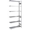 Wannenregal Stahl verzinkt doppelseitig H 2500 mm Wannen-BxT 1000 x 400 mm Anbauregal. Jul. vom Hofe GmbH &