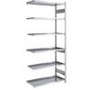 Wannenregal Stahl verzinkt doppelseitig H 2500 mm Wannen-BxT 1000 x 600 mm Anbauregal. Jul. vom Hofe GmbH &
