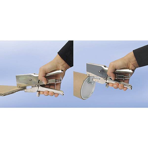 Handzangenhefter für Flachheftung mechanisch für Klammern 8 - 12 mm. TAKKT Industrial & Packaging GmbH 72286849-1