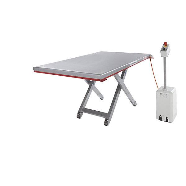 Flachform-Hubtisch Baureihe G Tragfähigkeit 300 kg Hubbereich 80 - 750 mm LxB 1450 x 900 mm 230 V-0