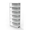 Büro-Steckregal mit Rückwand Regalhöhe 2250 mm Grundregal Breite x Tiefe 760 x 400 mm. Theo Kerkmann GmbH &