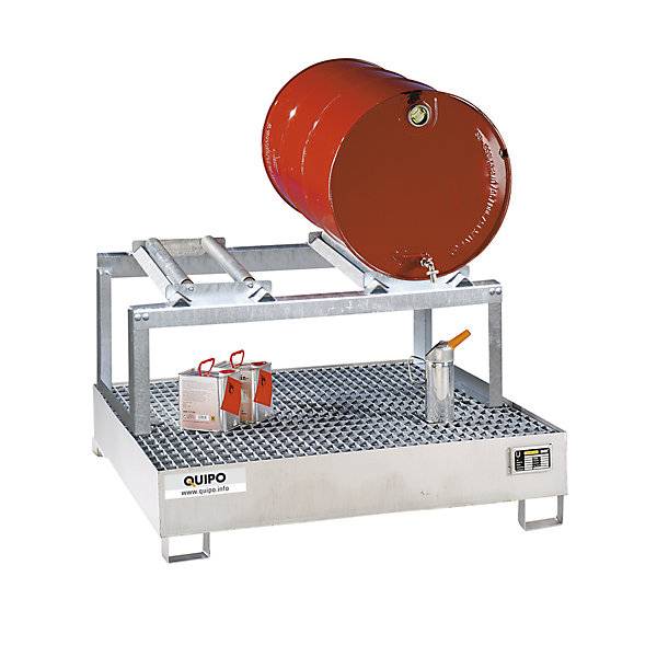Fassbock für 2 x 200-Liter-Fass feuerverzinkt. TAKKT Industrial & Packaging GmbH 74125149-1