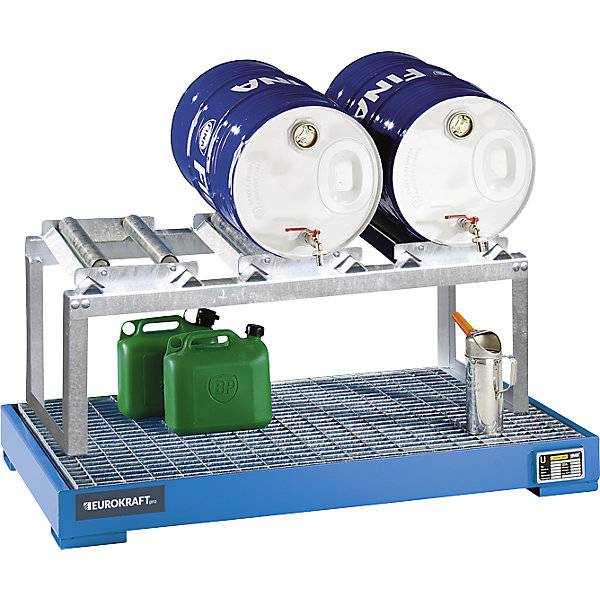 Fassbock für 3 x 60-Liter-Fass feuerverzinkt. TAKKT Industrial & Packaging GmbH 74124949-0
