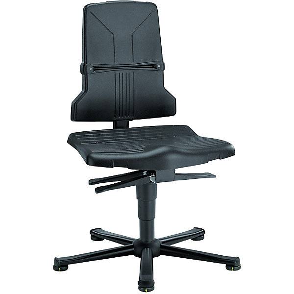 Arbeitsdrehstuhl SINTEC Kunststoff ESD-Ausführung mit Gleitern. Bimos-Sitztechnik | Interest. Buerom. GmbH &
