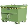 Konischer Klappbodenbehälter Volumen 07 m³ Traglast 1500 kg grün RAL 6011. TAKKT Industrial & Packaging GmbH