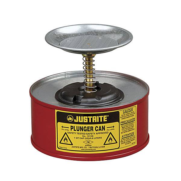 Sparanfeuchter Stahlblech verzinkt und lackiert Inhalt 1 l. Justrite Safety Group EMEA B.V 75247549-0