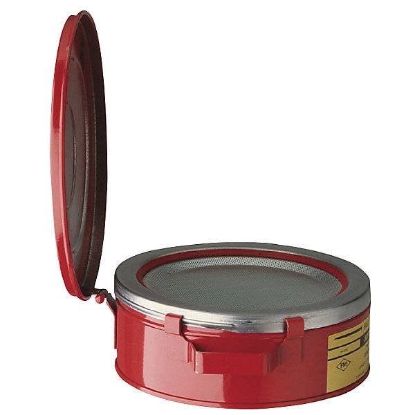 Tränkbehälter Stahlblech verzinkt und lackiert Inhalt 2 l. Justrite Safety Group EMEA B.V 75249649-0