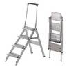 Alu-Klapptreppe Stufen Aluminium geriffelt mit Sicherheitsbügel 4 Stufen. WAKÜ-Geräte GmbH 77223249