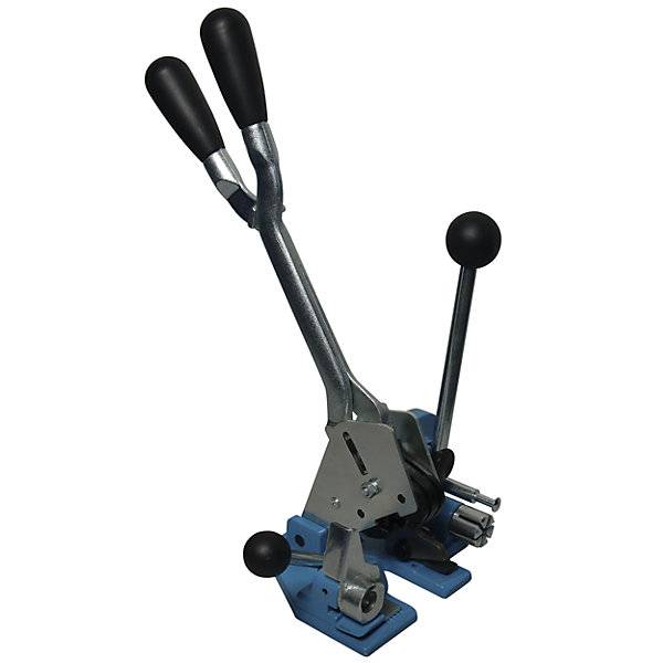 Spann- und Verschlussgerät für PP-Band manuell mit Schnellspannvorrichtung für Bandbreite 16 mm. TAKKT