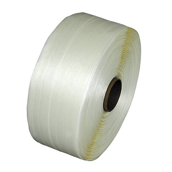 PET-Kraftband verleimt für Bandabroller VE 2 Stk Kern-Ø 76 mm Bandbreite 13 mm. TAKKT Industrial & Packaging