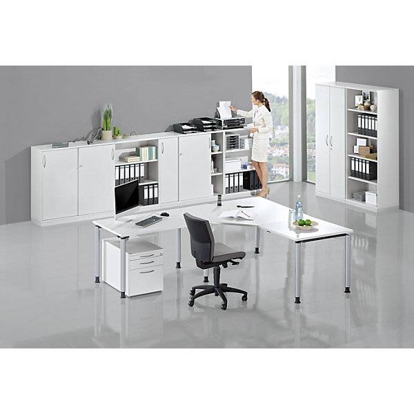 THEA - Regal 4 Fachböden 5 Ordnerhöhen Ahorn-Dekor. FM Büromöbel GmbH 74854049-2