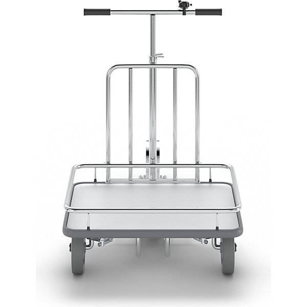 Betriebsroller MODELL 86 3 Räder mit Ladefläche Klingel und Fußbremse. Helge Nyberg GmbH 90404549-3