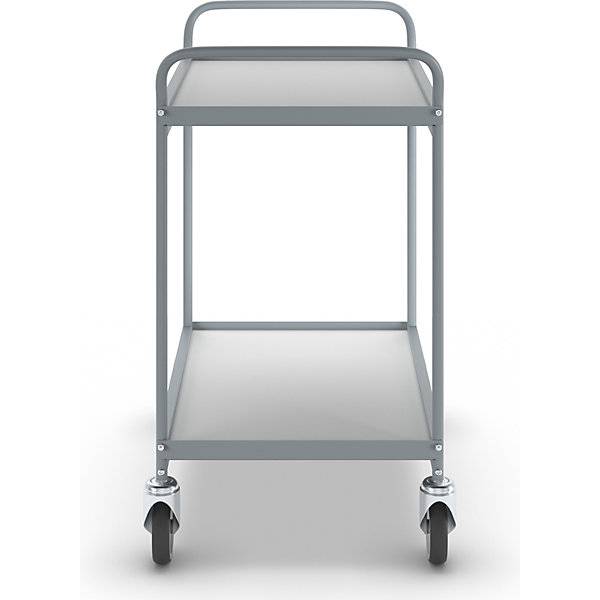 Servierwagen Ladefläche 785 x 545 mm Tragfähigkeit 150 kg 2 Etagen 4 Lenkrollen davon 2 mit Doppelstopp.-2