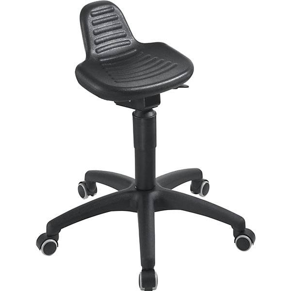 Arbeitshocker Sitz aus PU-Schaum mit Rollen. MEY Systems GmbH 91170749-0
