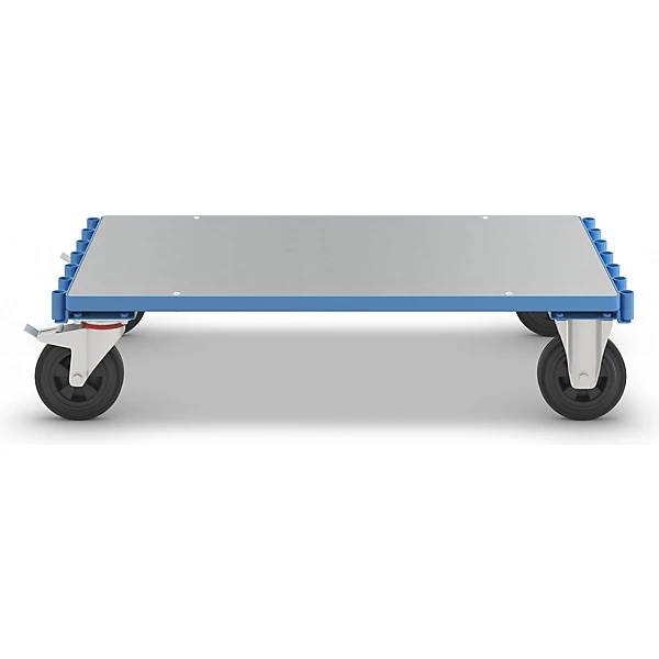 Platten-Transportwagen ohne Bügel Ladefläche 1250 x 800 mm Tragfähigkeit 500 kg Zinkblechladefläche. TAKKT-1