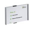 Türschild Rippenoptik mit Acrylplatte mit Kartoneinlage BxH 210 x 149 mm VE 3 Stk. Durable | Hunke & Jochheim
