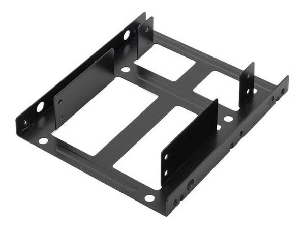 DIGITUS Zweifach 6,35cm 2.5Zoll HDD/SSD Interner Einbaurahmen inkl. Kabelset