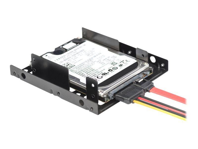 DIGITUS Zweifach 6,35cm 2.5Zoll HDD/SSD Interner Einbaurahmen inkl. Kabelset-3