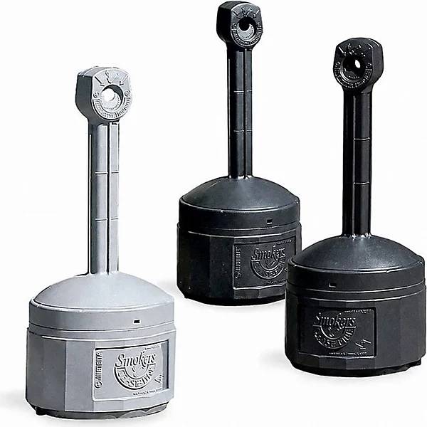 Sicherheits-Standascher selbstlöschend Volumen 12 l schwarz. Justrite Safety Group EMEA B.V 92718949-1