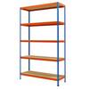 Großfach-Schwerlastregal Höhe 3048 mm Gesamttiefe 621 mm Breite 1841 mm. Racktec GmbH 92979949