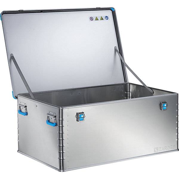 Zarges Eurobox, Lagerbox, Alu Kiste - Aluminium - 414 l Volumen - 510x1200x800 mm - 4 Griffe-1