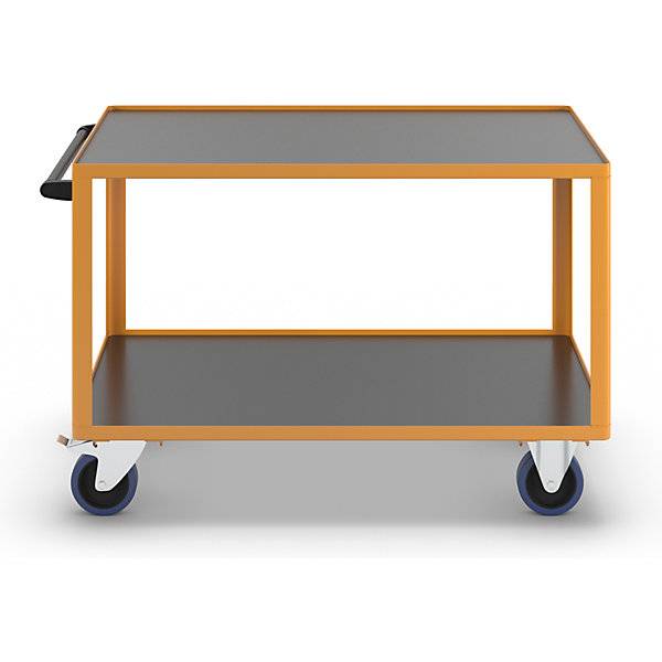 Profi-Montagewagen mit anklickbarem Schiebegriff LxB 1350 x 800 mm Tragfähigkeit 350 kg. TAKKT Industrial &-2