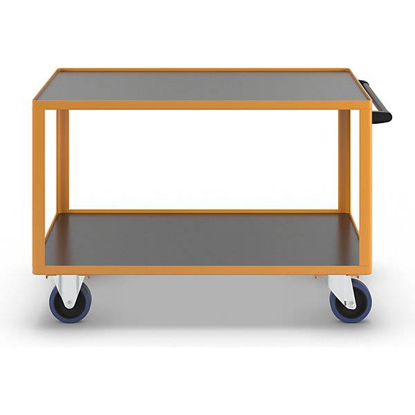 Profi-Montagewagen mit anklickbarem Schiebegriff LxB 1350 x 800 mm Tragfähigkeit 350 kg. TAKKT Industrial &-4