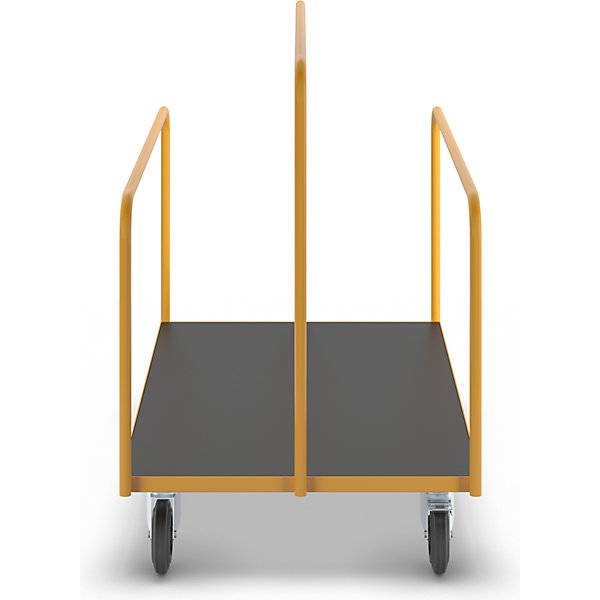 Plattentransportwagen mit 3 fest verschweißten Rohrbügeln Tragfähigkeit 350 kg. TAKKT Industrial & Packaging-1