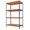 Großfach-Schwerlastregal Höhe 2438 mm Gesamttiefe 773 mm Breite 1536 mm. Racktec GmbH 92978749