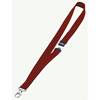 Textilbänder mit Karabinerhaken Sicherheitsverschluss VE 50 Stk rot. Durable | Hunke & Jochheim GmbH & CO. KG