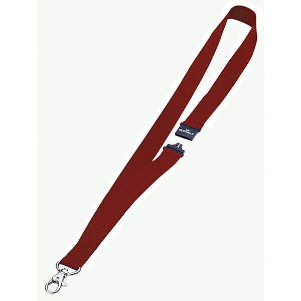 Textilbänder mit Karabinerhaken Sicherheitsverschluss VE 50 Stk rot. Durable | Hunke & Jochheim GmbH & CO. KG