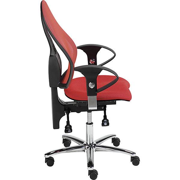 Bürostuhl SITNESS 15 mit Body Balance Tec® Rückenlehne mit Netzbezug lila. Topstar GmbH 94551849-1