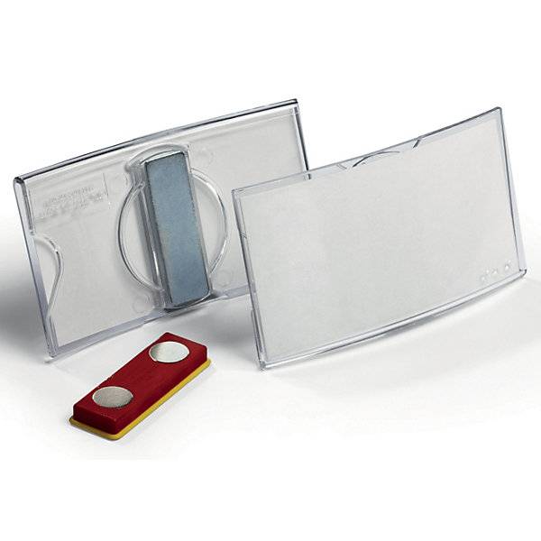 Namensschild konvex Acryl mit Magnet VE 25 Stk. Durable | Hunke & Jochheim GmbH & CO. KG 94506149-0