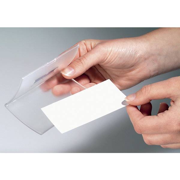CLICK FOLD Namensschild mit Magnethalter VE 20 Stk HxB 40 x 75 mm. Durable | Hunke & Jochheim GmbH & CO. KG-3