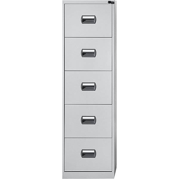 Hängeregistraturschrank 1-bahnig 5 Schübe lichtgrau. TAKKT Industrial & Packaging GmbH 94035849-0