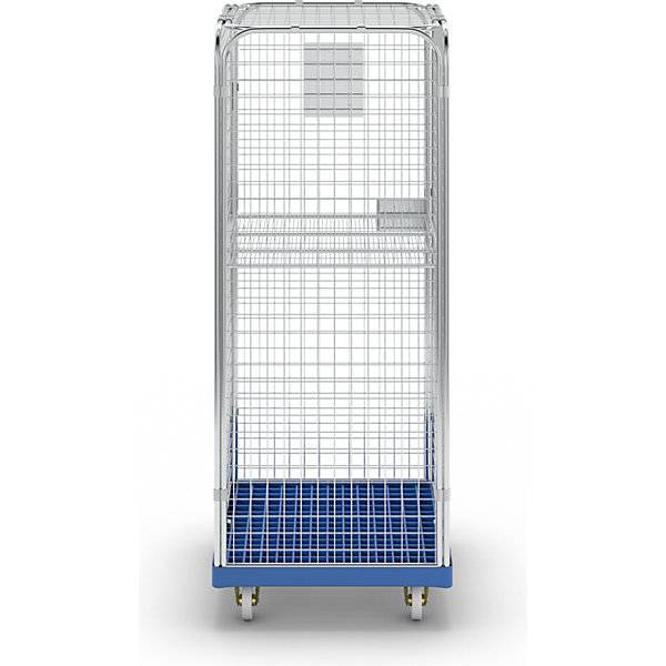 Rollbehälter SAFE HxBxT 1800 x 720 x 810 mm Rollplatte blau. ESB Engineering System Bau GmbH 96862649-2