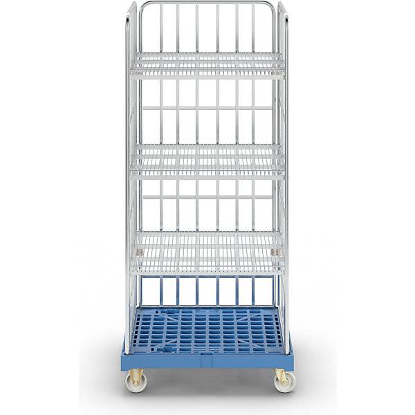 Rollregal Kunststoff-Rollplatte Platte hellblau. ESB Engineering System Bau GmbH 96865849-2