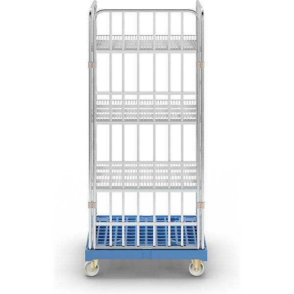 Rollregal Kunststoff-Rollplatte Platte hellblau. ESB Engineering System Bau GmbH 96865849-3