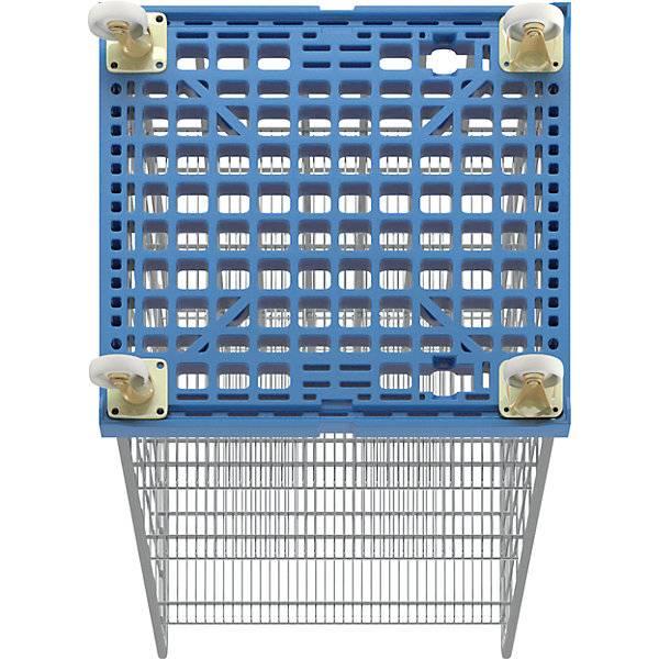 Rollregal Kunststoff-Rollplatte Platte hellblau. ESB Engineering System Bau GmbH 96865849-4