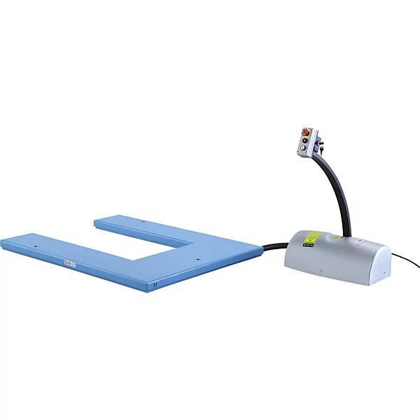 Flachform-Hubtisch U-Plattform Tragfähigkeit 1000 kg Betriebsspannung 400 V. Gesutra GmbH 96879349-2