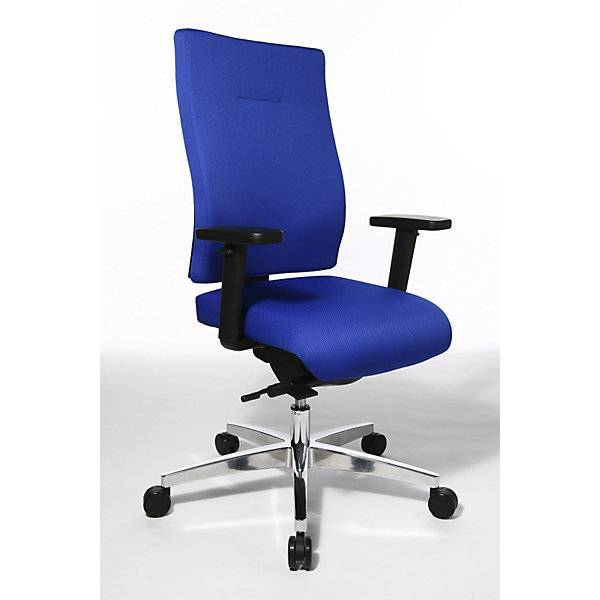 Bürostuhl PROFI STAR 15 ergonomische Rückenlehne blau. Topstar GmbH 97006449-0