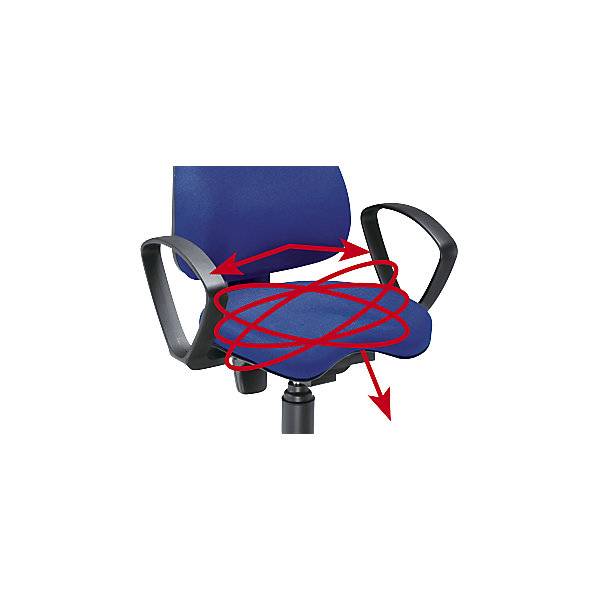 Hocker SITNESS 40 3-dimensional beweglich lila. Topstar GmbH 97009149-2