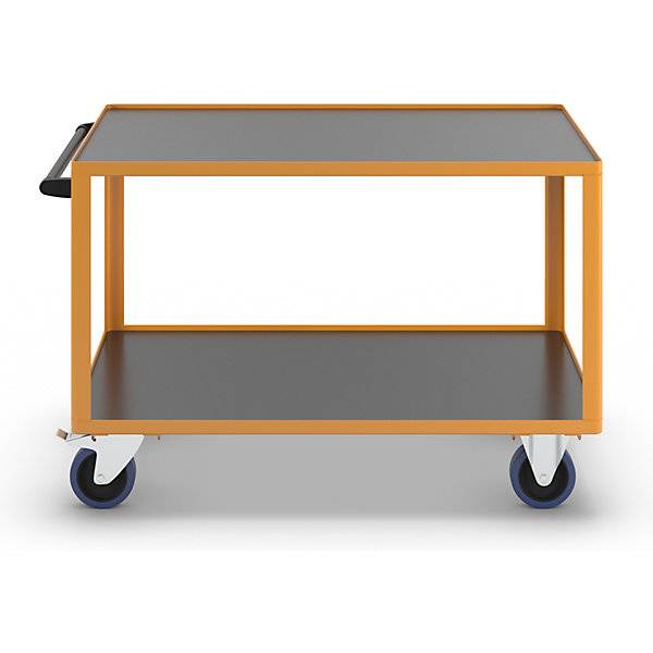 Profi-Montagewagen mit anklickbarem Schiebegriff LxB 1350 x 800 mm Tragfähigkeit 750 kg. TAKKT Industrial &-2