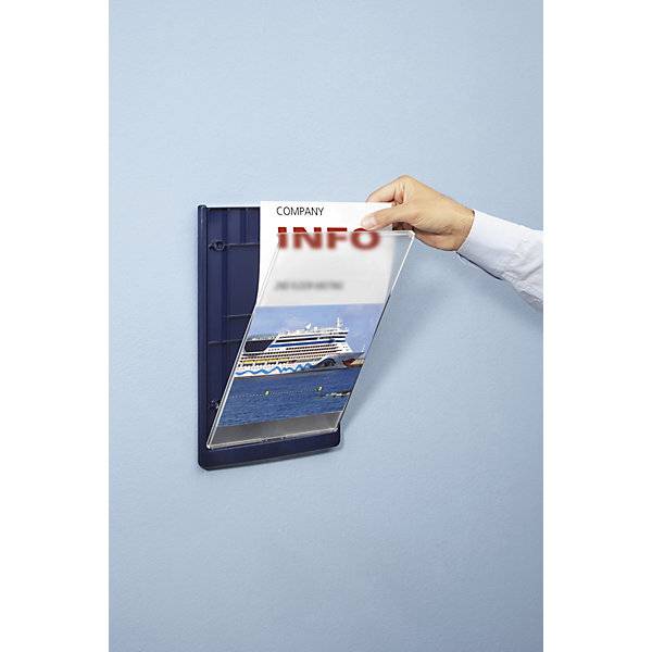Infoschild HxBxT 325 x 235 x 15 mm VE 5 Stk weiß. Durable | Hunke & Jochheim GmbH & CO. KG 97049849-2