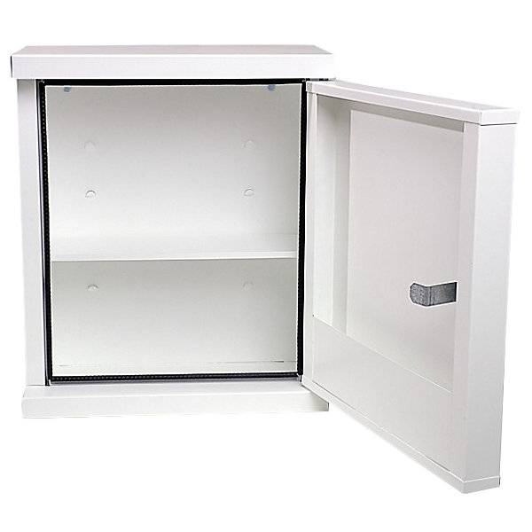 Verbandschrank nach DIN 13157 ohne Inhalt weiß Tiefe 200 mm HxB 420 x 360 mm. W. SOEHNGEN GmbH 98258649