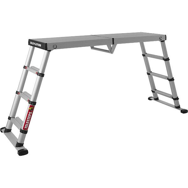 Teleskop-Arbeitsplattform Plattform 1365 x 410 mm höhenverstellbar bis 880 mm. Hultafors Group AB 98546449-0